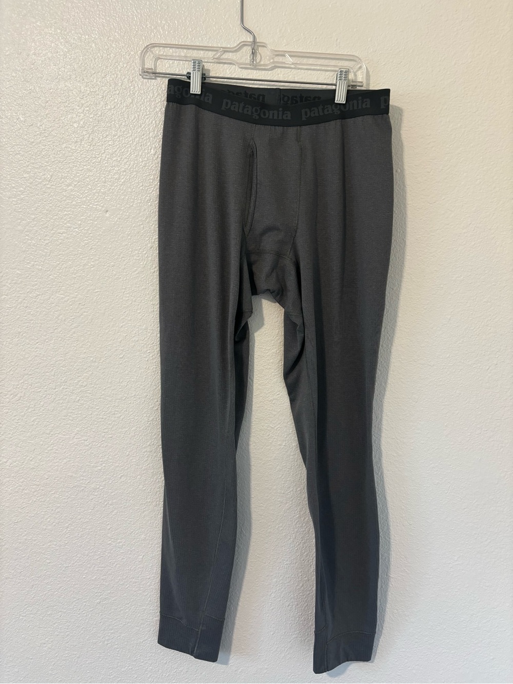 Patagonia Men's Dark Gray Thermal Base Layer Pants